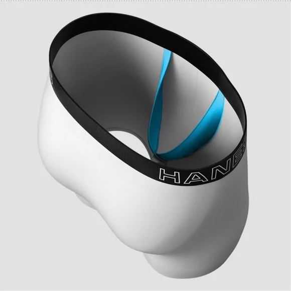 **CLEARANCE** HANES - Men’s 3pk Support Pouch Boxer Briefs. - Picture 4 of 7